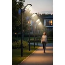 Refletor Solar 4x com Sensor de Presença - Economia e Segura