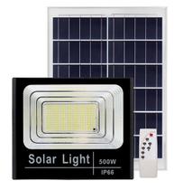 Refletor solar 500w com placa solar