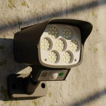 Refletor Solar 63 Leds Com Sensor De Presença e Controle Refletor Solar 63 Leds Com Sensor De Presença e Controle