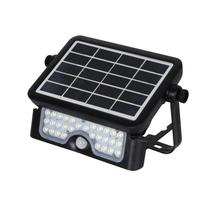 Refletor solar jardim 8w 800lm com sensor de movimento 6500k