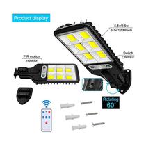 Refletor solar, lâmpada LED, luz de sensor externo