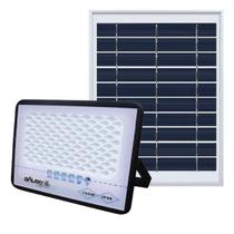 Refletor Solar Led 100W c/ Controle Remoto - Placa Galaxy