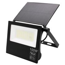 Refletor Solar Led 100w Placa Prova Dágua Dobrável Ajustável