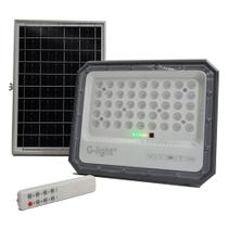 Refletor solar led 1200lm 6500k dc 3.2v c/ controle remoto