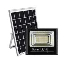 Refletor Solar Led Holofote 500W Placa Solar Prova Dágua
