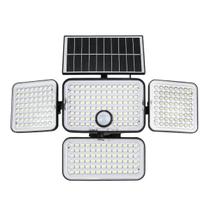 Refletor Solar Luminária De Led 600W Com Controle Remoto Moderno - NJ Iluminação