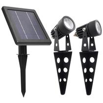 Refletor solar Twin 50X Solar Light Mart LED branco quente Refletor solar Twin 50X Solar Light Mart LED branco quente