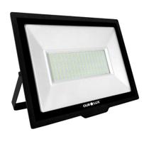 Refletor super led 300w biv 6500k preto ourolux Refletor super led 300w biv 6500k preto ourolux