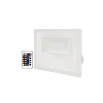 Refletor Taschibra Led TR Slim 10W RGB Branco Bivolt Refletor Taschibra Led TR Slim 10W RGB Branco Bivolt