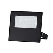 Refletor Taschibra Led TR Slim 20W 6500K Preto Bivolt