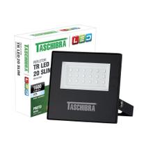 Refletor Taschibra Led Tr Slim 20W Luz Branco Fria 6500K Preto Bivolt Refletor Taschibra Led Tr Slim 20W Luz Branco Fria 6500K Preto Bivolt