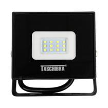 Refletor Taschibra TR Led Preto 10 Slim 10W 6500K Refletor Taschibra TR Led Preto 10 Slim 10W 6500K