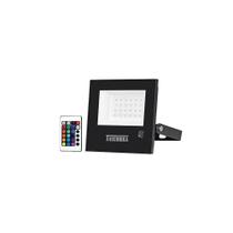 Refletor Taschibra Tr Led Slim Rgb 20w Preto Bivolt Rgb 15030035-02