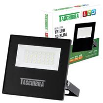 Refletor Tr Led 30W Slim 6500K Preto Taschibra