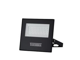 Refletor tr led 50w slim 6500k preto