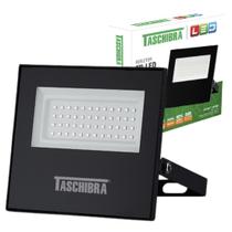 Refletor Tr Led 50W Slim 6500K Preto Taschibra