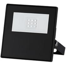 Refletor TR Led com 10 Watts Slim 6500K Preto - 15030063-02 - TASCHIBRA