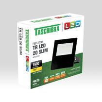 Refletor tr led slim taschibra 20w 3000k - a prova d'água Refletor tr led slim taschibra 20w 3000k - a prova d'água
