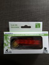 Refletor traseiro 40 lumens com carregador usb - ECOODA