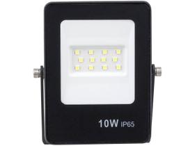 Refletor Ultrafino LED Bivolt Preto 6500K 10W 800lm Gaya Refletor Ultrafino LED Bivolt Preto 6500K 10W 800lm Gaya