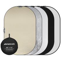 Refletor Westcott Illuminator QuickGrip 122x183 cm 5 em 1 Refletor Westcott Illuminator QuickGrip 122x183 cm 5 em 1