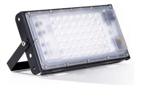 Refletores Led Ip65 Bivolt 50w Hcx Branco Frio