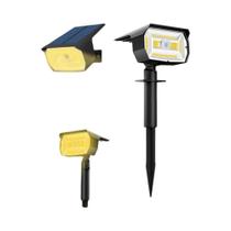 Refletores Solares Externos À Prova D'água Com 56 LEDs, Sensor De Movimento E 3 Modos Para Jardim,