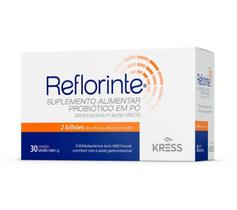 Reflorinte Suplemento Alimentar Probiótico em Pó Kress 30sachês Reflorinte Suplemento Alimentar Probiótico em Pó Kress 30sachês