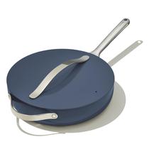 Refogue Alcaraway, cerâmica antiaderente, com tampa, 4,5 L, azul marinho Refogue Alcaraway, cerâmica antiaderente, com tampa, 4,5 L, azul marinho