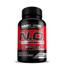 Reforçador de óxido nítrico Hard Iron Labs N.O. com L-Arginina 120 cápsulas Reforçador de óxido nítrico Hard Iron Labs N.O. com L-Arginina 120 cápsulas