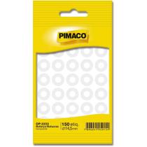 Reforço autoadesivo para folhas de fichário pimaco 14,5mm