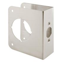 Reforço de fechadura de porta Prime-Line U 9592 em aço inoxidável