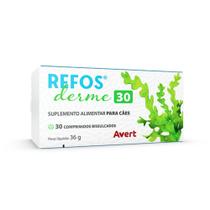 Refos Derme 30 Pele Avert Cães Grande Porte 30 Comprimidos
