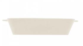 Refratário de Porcelana com Alça Basic Branco 34cm x 20,5cm x 5cm Lyor Refratário de Porcelana com Alça Basic Branco 34cm x 20,5cm x 5cm Lyor
