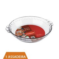 Refratário de Vidro Forma Redonda Filetada 1,6ml Marinex Refratário de Vidro Forma Redonda Filetada 1,6ml Marinex