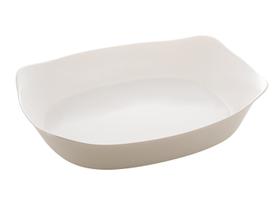 Refratário de Vidro Opalino Branco 30x22cm 1,8L 5869 - Lyor