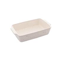 Refratário em cerâmica Wolff Mist 29x17x7cm branco matte 29403