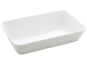 Refratário em porcelana Lyor Linea 20,5x29,5x5,5cm branco