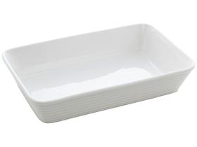 Refratário em porcelana Lyor Linea 26x16,5x5cm branco
