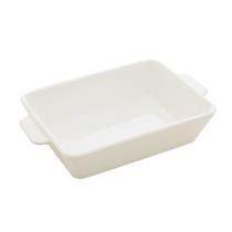 Refratário Lyor Basic de Porcelana Branco 34 x 20,5cm