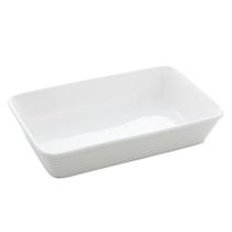 Refratário Lyor Línea Porcelana Branco 29,5 x 20,5 Refratário Lyor Línea Porcelana Branco 29,5 x 20,5