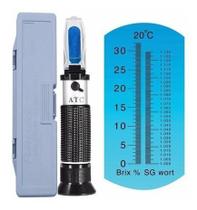 Refratômetro Brix 0 A 32% E Densidade