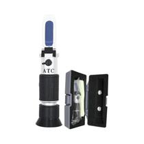 Refratômetro Brix Portátil 0-20% Testador De Concentração De Açúcar Para Leite E Frutas Com ATC