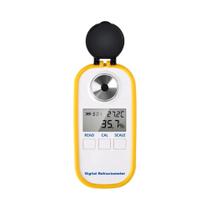 Refratômetro Digital De Álcool 0-80% Display LCD Para Cerveja Vinho Uva Medidor De Espírito