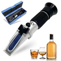 Refratômetro HyviSTek Alcohol 0-80% ABV com ATC de alta precisão
