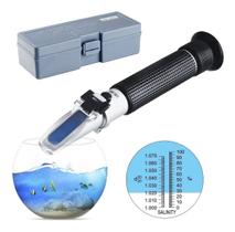 Refratômetro Para Água Salgada 2 Medidor De Salinidade + Nota Fiscal