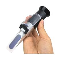 Refratômetro Portátil 3 Em 1 Portátil Para Vinho E Álcool De Uva Brix Baume W25V/V Balanças LPPCOLTD