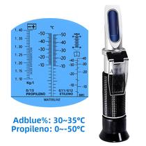 Refratômetro Portátil 4 Em 1 Para Teste De AdBlue, Glicol E Ureia Com ATC, Bateria E Anticongelante Refratômetro Portátil 4 Em 1 Para Teste De AdBlue, Glicol E Ureia Com ATC, Bateria E Anticongelante