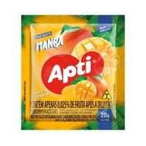 Refresco em Pó Apti Manga 20g - Embalagem com 15 Unidades
