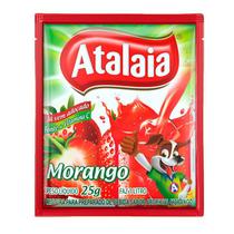 Refresco em pó Atalaia 25g Morango 15uni Refresco em pó Atalaia 25g Morango 15uni